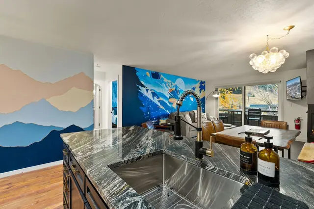 Cook while everyone else lingers at the dining table and the living room stays in view this island keeps you part of the conversation instead of stuck in a back room.