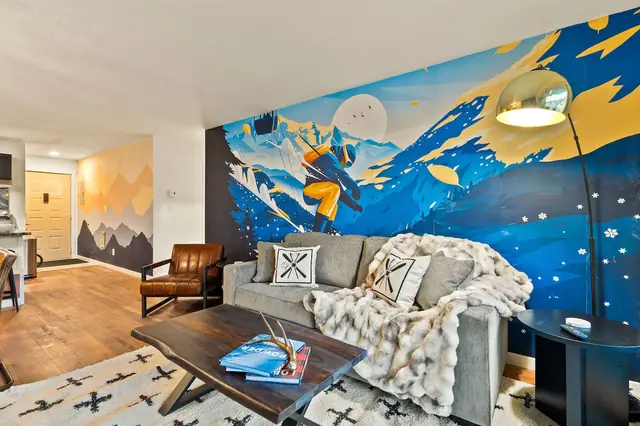 Pull the throw off the arm of the couch and wrap up for a movie night this is the spot you'll claim first.